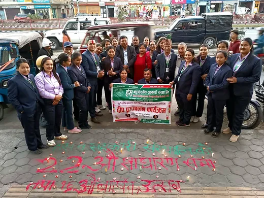 दीप प्रज्वलन कार्यक्रम